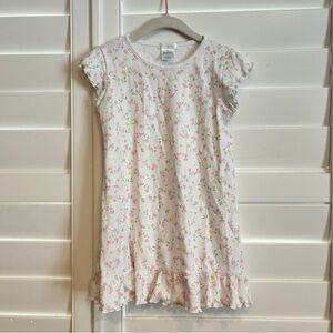 Lyda Baby Floral Print Nightgown White Pink size 2T